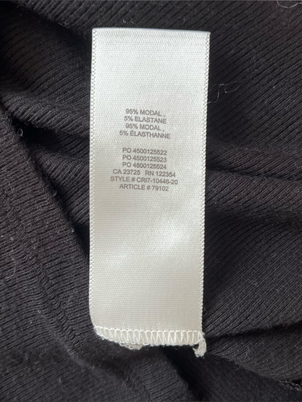 Aritzia Wilfred Free⎜LEONIS T-SHIRT⎜BLACK - Picture 12 of 12
